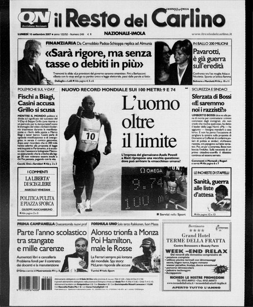 Il Resto del Carlino : giornale dell'Emilia